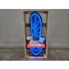 Image 1 : NO RESERVE RICHFIELD NEON SIGN IN STEEL CAN 4ft x 2ft
