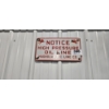 Image 1 : NO RESERVE MAGNOILA PIPE LINE CO. SIGN