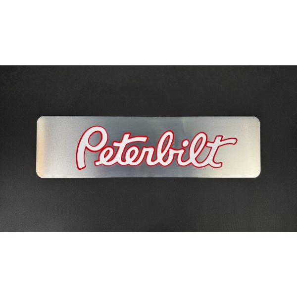PETERBILT SIGN 28" x 8"