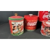 Image 2 : VARIOUS SIZED COCA-COLA TINS