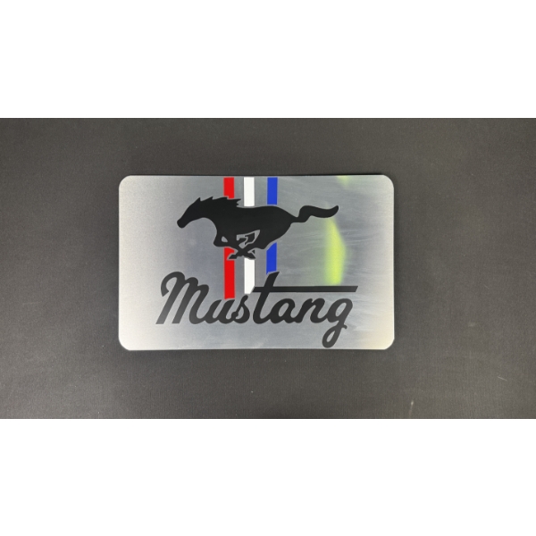 MUSTANG SIGN 19" x 12"