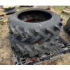 Image 1 : PAIR OF 9.5-24 R-1 TRACTOR TIRES