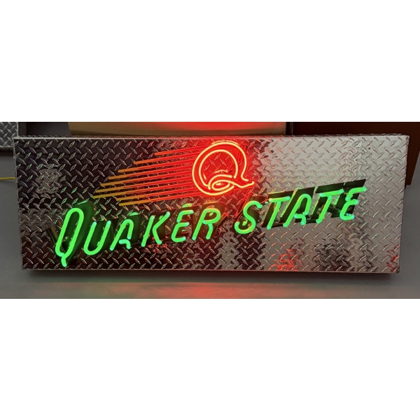 QUAKER STATE GARAGE SIGN