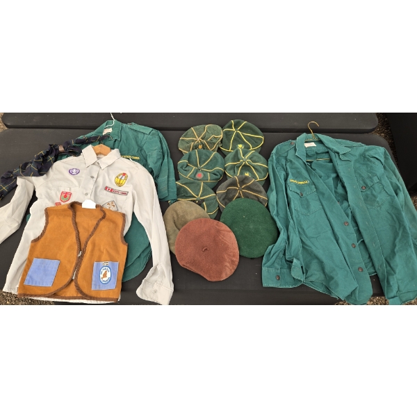 VINTAGE SCOUTS CANADA UNIFORMS AND ACCESSORIES 