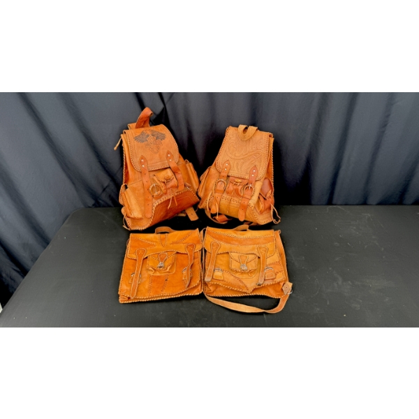 LEATHER MOTORCYCLE BAGS
