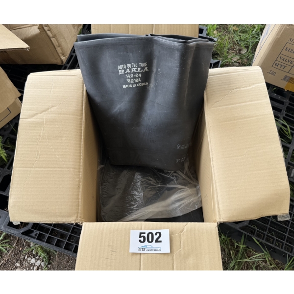 BOX OF RUBBERMASTER INNER TUBES (14.9-24 TR218A)