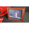 Image 5 : LARGE DOUBLE-SIDED COKE/SPRITE SIGN 28" DIAMETER, FRAMED PRINTS & LICENSE PLATE W/ COVER