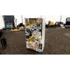 Image 2 : MAN CAVE FRIDGE WITH ATTACHED METAL SIGNS