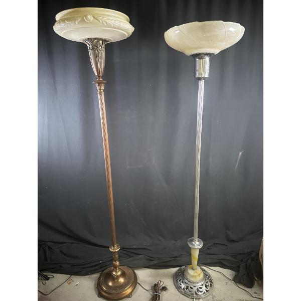 TALL VINTAGE FLOOR LAMPS