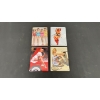 Image 1 : 4 SMALL METAL SIGNS 8" X 6"