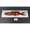 Image 1 : NO RESERVE PLYMOUTH GTX SIGN 28" X 8"