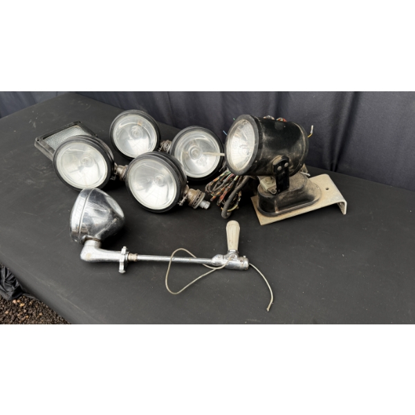 ASSORTED VINTAGE LIGHTS