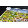 Image 3 : LARGE ILLUSTRATED POSTER OF EDMONTON CIRCA 1981