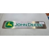 Image 1 : Metal John Deere Sign 2ft 4" x 6"