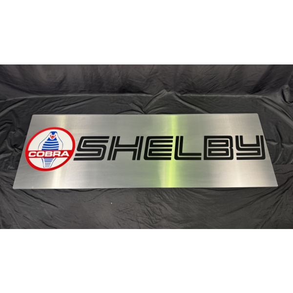 HUGE SHELBY (BLACK) SIGN 6ft x 2ft