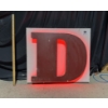 Image 1 : Backlit 3D Letter "D" 2.8ft x2.4ft