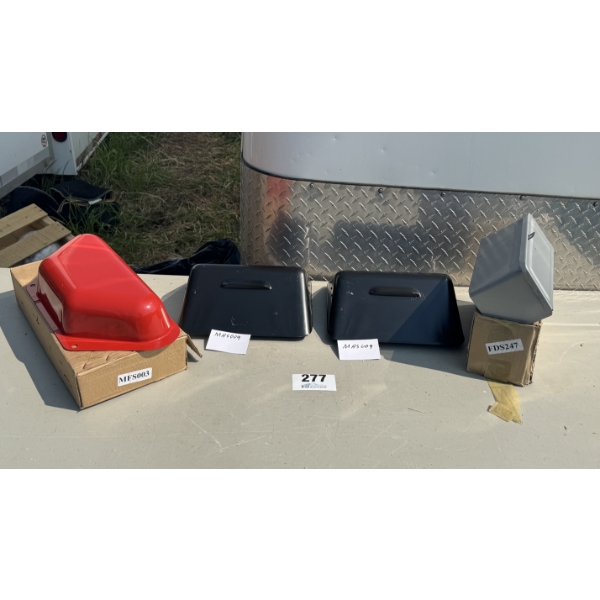 ASSORTED TRACTOR SHEET METAL ACCESS COVERS