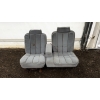 Image 1 : PAIR OF VINTAGE CAR SEATS (GRAY)