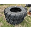 Image 1 : PAIR OF 18.4-34 R-1 REAR TRACTOR TIRES