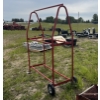 Image 3 : RED MOBILE TIRE RACK