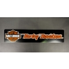 Image 1 : LARGE HARLEY DAVIDSON (BLACK) SIGN 4ft x 10"
