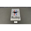 Image 1 : NO RESERVE MUSTANG SIGN 19" X 12"